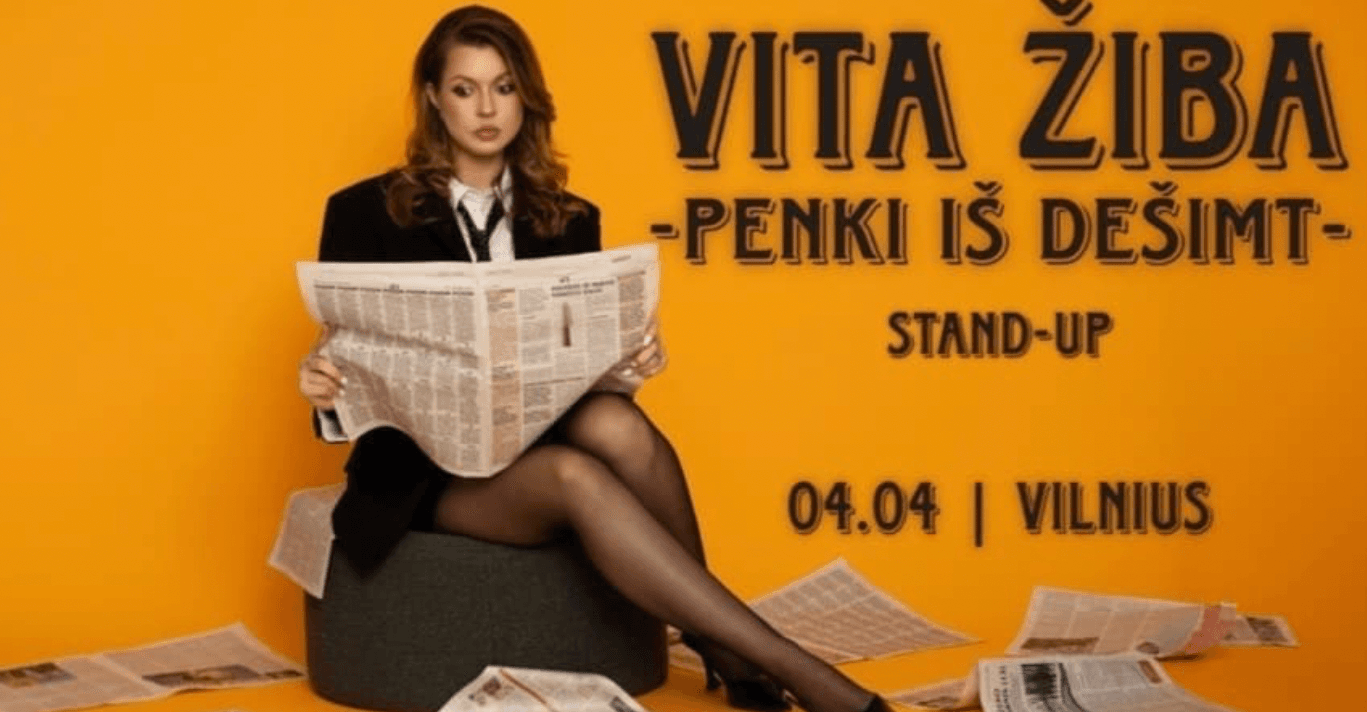 VITA ŽIBA STAND-UP "5 iš 10"