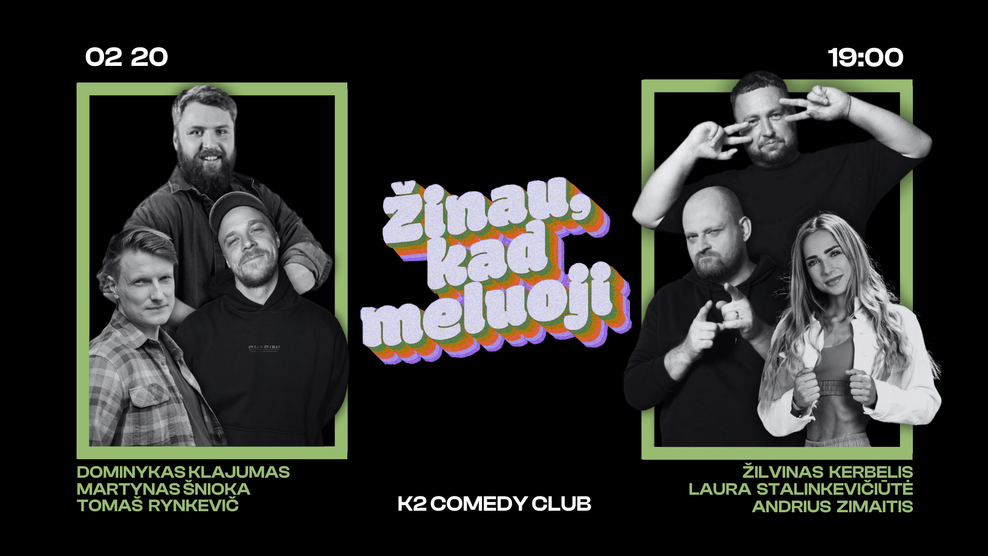 ŽINAU, KAD MELUOJI | NAUJAS SEZONAS