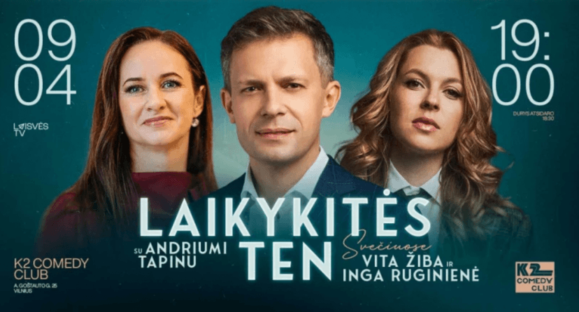Laikykitės ten 10-tojo sezono atidarymas | Svečiuose Inga Ruginienė ir Vita Žiba