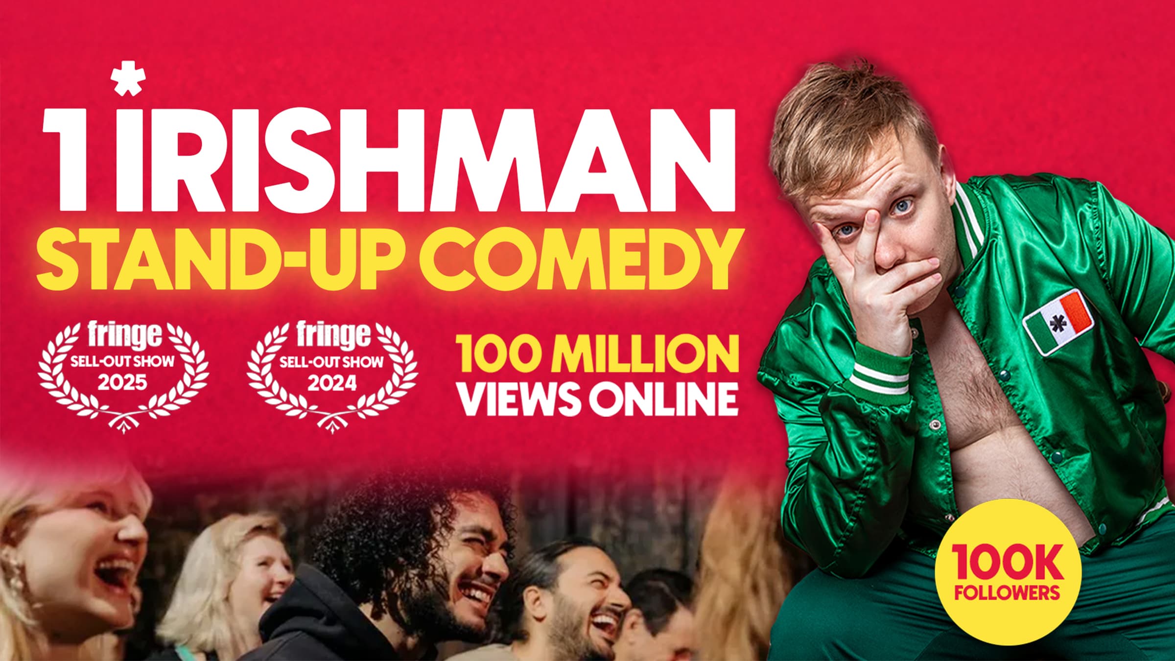 1 Irishman in Vilnius | A stand-up comedy show in English 